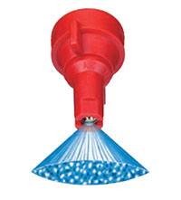 Spray pattern for AIC TeeJet flat spray nozzle